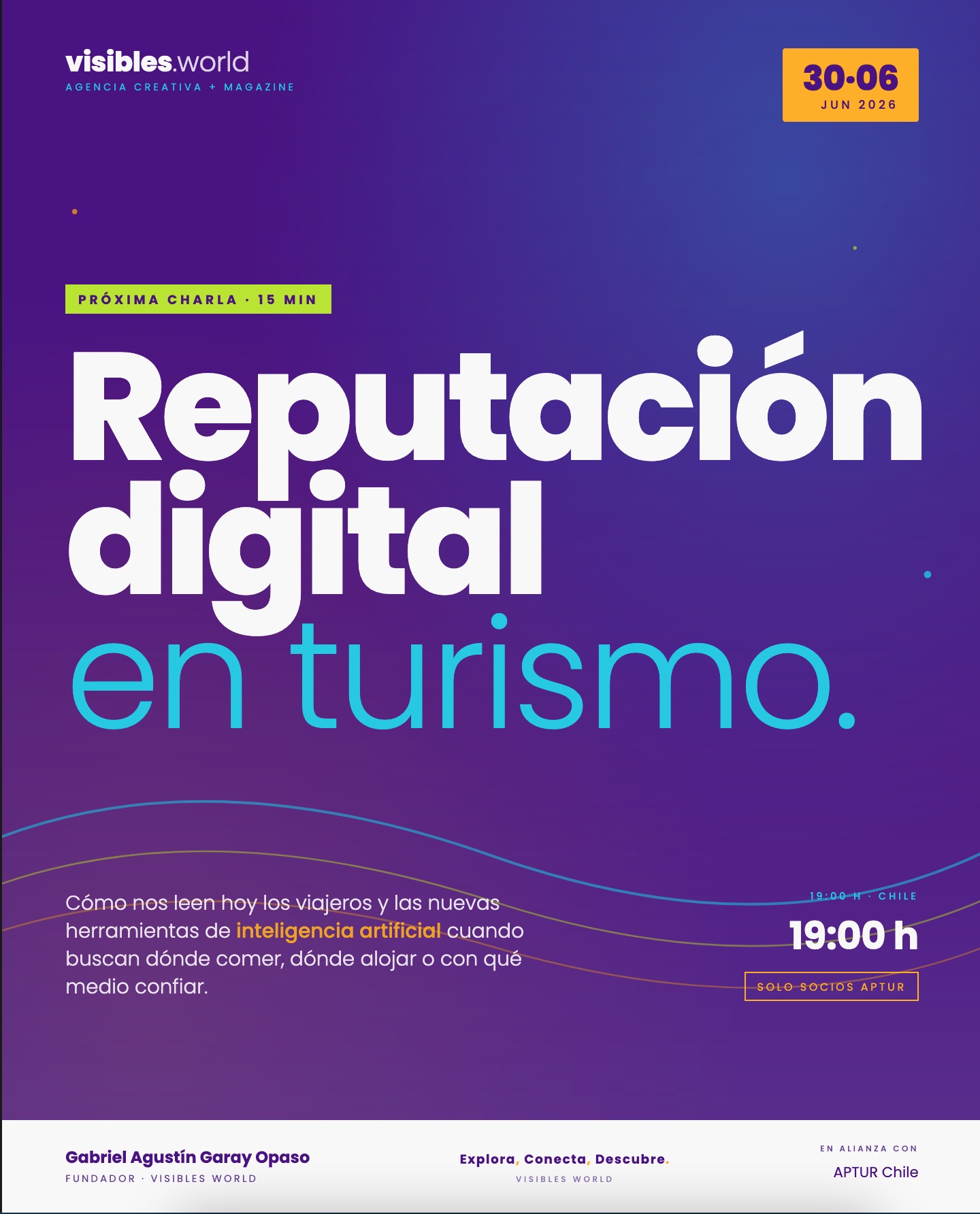 Charla Visibles World Para Aptur Chile